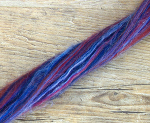 23 Micron Merino/Tussah Silk 70/30 Blend Combed Top - POWER - One Ounce - Sold by Jessica