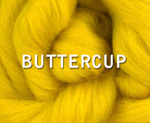 23 micron Merino Yellow/buttercup - by the ounce M