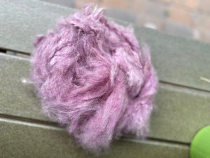 Soffsilk® LAVENDER FOG - 100% mulberry silk cloud - by the ounce - m