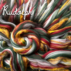 SPECIAL PRE-HOLIDAY OFFER - RUDOLPH -  85% SHETLAND WOOL / 15% SARI SILK   8 OUNCE - PRE-ORDER * please give up to 3 weeks for shipping.