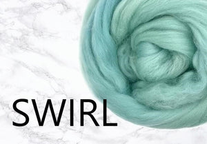 Superwash 23 micron Merino SWIRL - 1 pound pre-sale