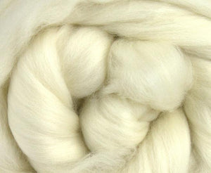 18 micron Merino Undyed Combed Top - By The Ounce - J