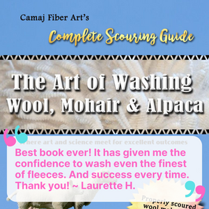 The Art of Washing Wool, Mohair and Alpaca PAPERBACK - IN STOCK AND READY TO SHIP
