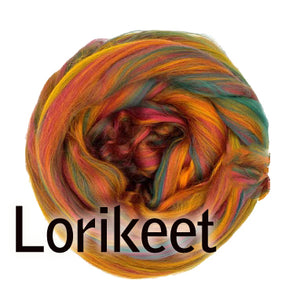 100% bamboo rayon milled blends LORIKEET -  one pound pre-order
