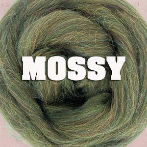 MOSSY Ohh Shiny Merino and Rainbow Firestar - 1 Pound - Group Presale