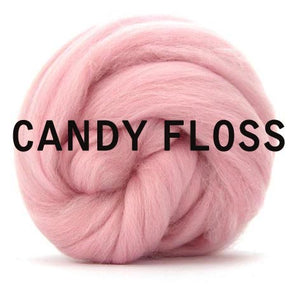 18 micron Merino superfine Candy Floss -1 ounce - M