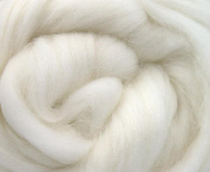 CURRENTLY OUT OF STOCK - ANGORA BUNNY white combed top - 1 pound group  pre-sale