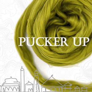 MULBERRY SILK PUCKER - 1 pound group pre-order