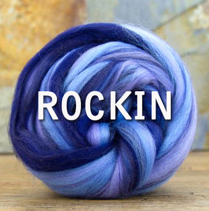 23 Micron merino blends - ROCKIN - ONE POUND - This is a group order, Please give up to 3 weeks for shipment