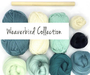 SEAFOAM - Weavers pack - fiber and yarn - TWO PACKS - group pre-order