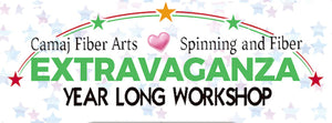 Camaj Spinning & Fiber Extravaganza workshop 12 full huge modules of everything fiber