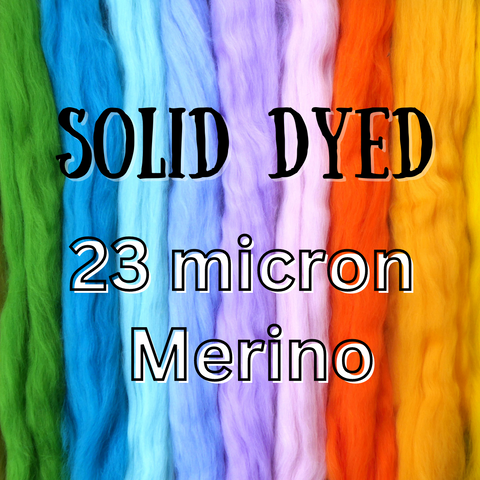 MERINO 23 MICRON SOLID DYED