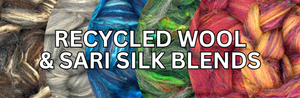 RECYCLED WOOL & SARI SILK BLENDS 20% OFF BY THE POUND