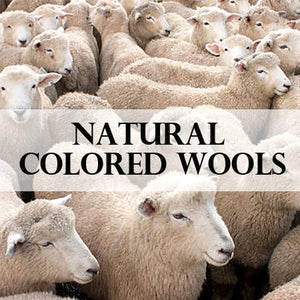 natural colored wools