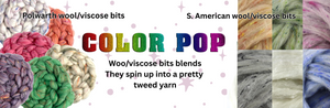 COLOR POP TWEED BLENDS  BY THE POUND MARKED 20% OFF RETAIL