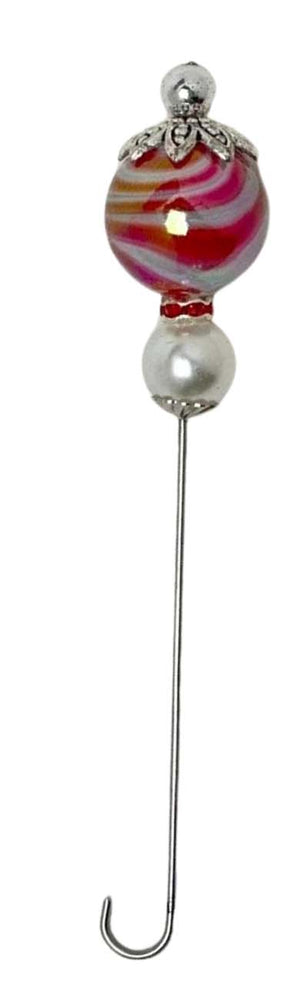 Handmade Orifice Hook - Candy Cane