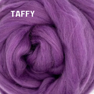 23 mic Merino - TAFFY - 1 pound - give up to 3 weeks for shipping