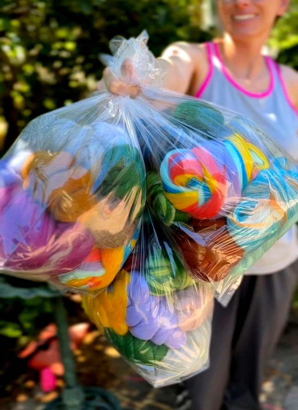 Mystery Mixed Combed Top Grab Bag 50% off! - 12 Ounces - J
