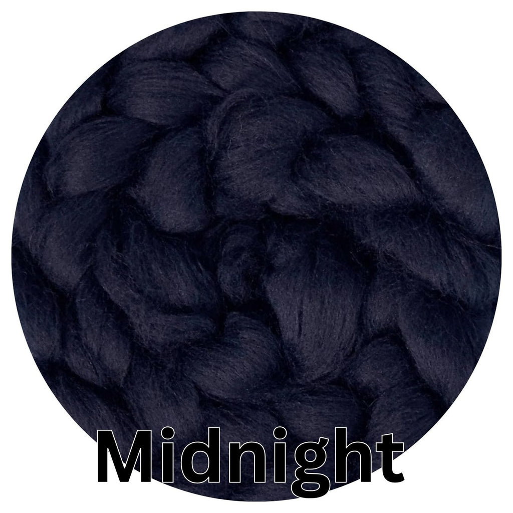Blue Faced Leicester MIDNIGHT - ONE POUND   *** Please give up to 3 weeks for delivery***