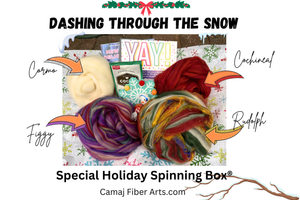 DASHING THROUGH THE SNOW.  EXCLUSIVE SPECIAL SPINNING BOX® HOLIDAY BOX  - This box will ship on December 5th