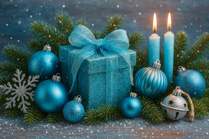 NEW HOLIDAY BLEND! FROSTED GLACIER - 90% Merino, 10% Tussah Silk- 30% off 8 ounces pre-order **please give up to 3 weeks for shipping**