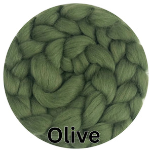 Blue Faced Leicester OLIVE - ONE POUND   *** Please give up to 3 weeks for delivery***