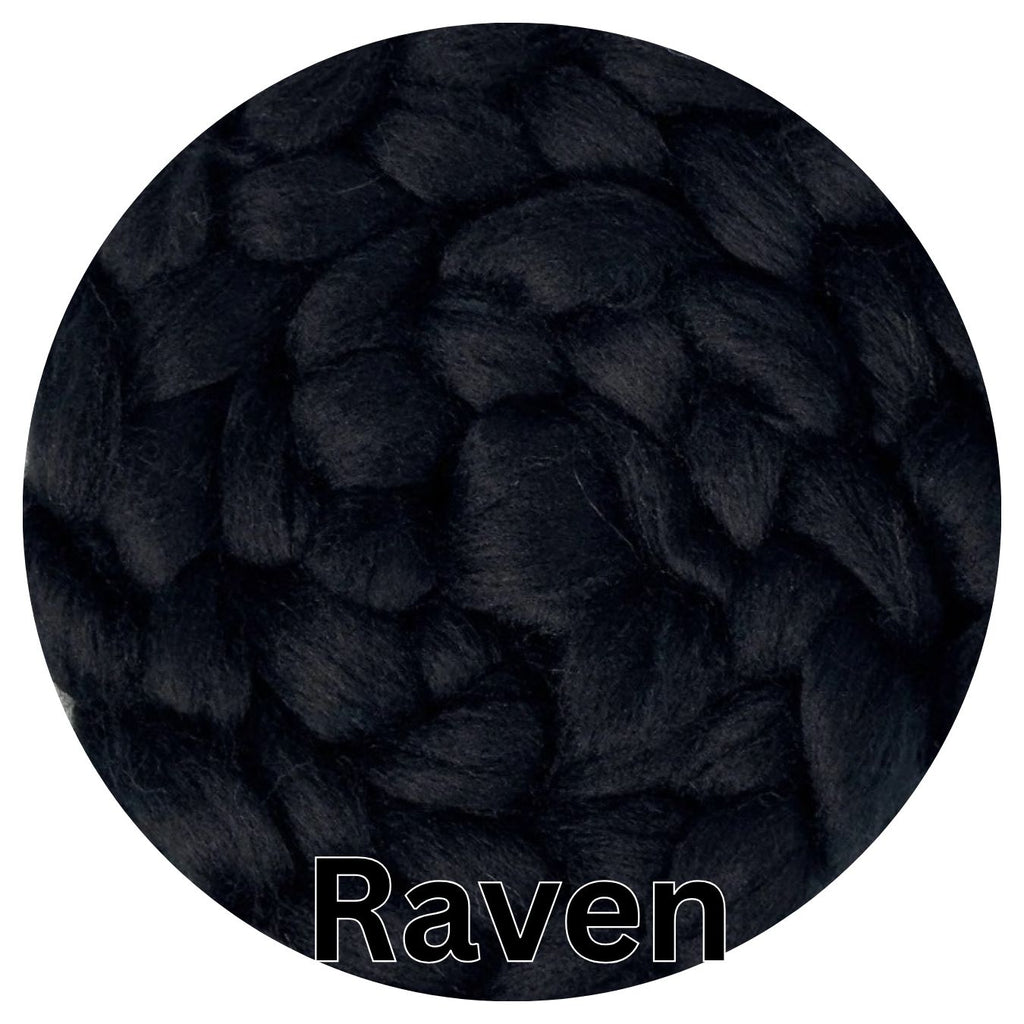 Blue Faced Leicester RAVEN - ONE POUND   *** Please give up to 3 weeks for delivery***