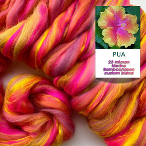 PUA - 23 micron Merino/bamboo rayon - 1 ounce