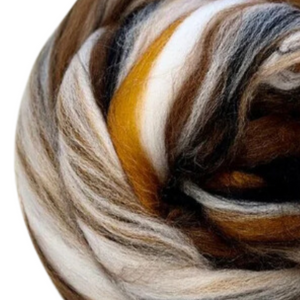 ***NEW BLEND!  SNIKERZ - Merino/Corriedale/bamboo rayon/Alpaca - 1 ounce 30% off now - in stock - j