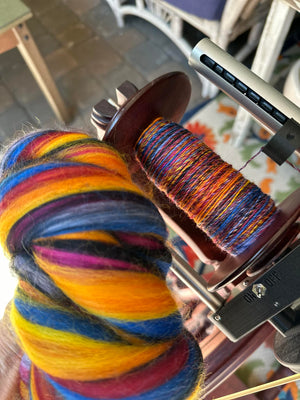 IT'S A NEW DAWN custom blend pre-order 23 micron merino - 1 ounce - please give 6 to 8 weeks for shipment