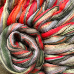 The Colors of Switzerland custom milled blend 4 ounce pack - Shetland and Corriedale- Carissa