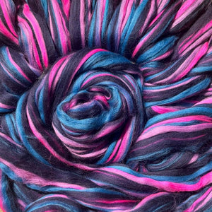 NEW BLEND ALERT! Black Lights 100% 23 micron Merino blend - 1 pound -  pre-order - please give up to 3 weeks for shipping