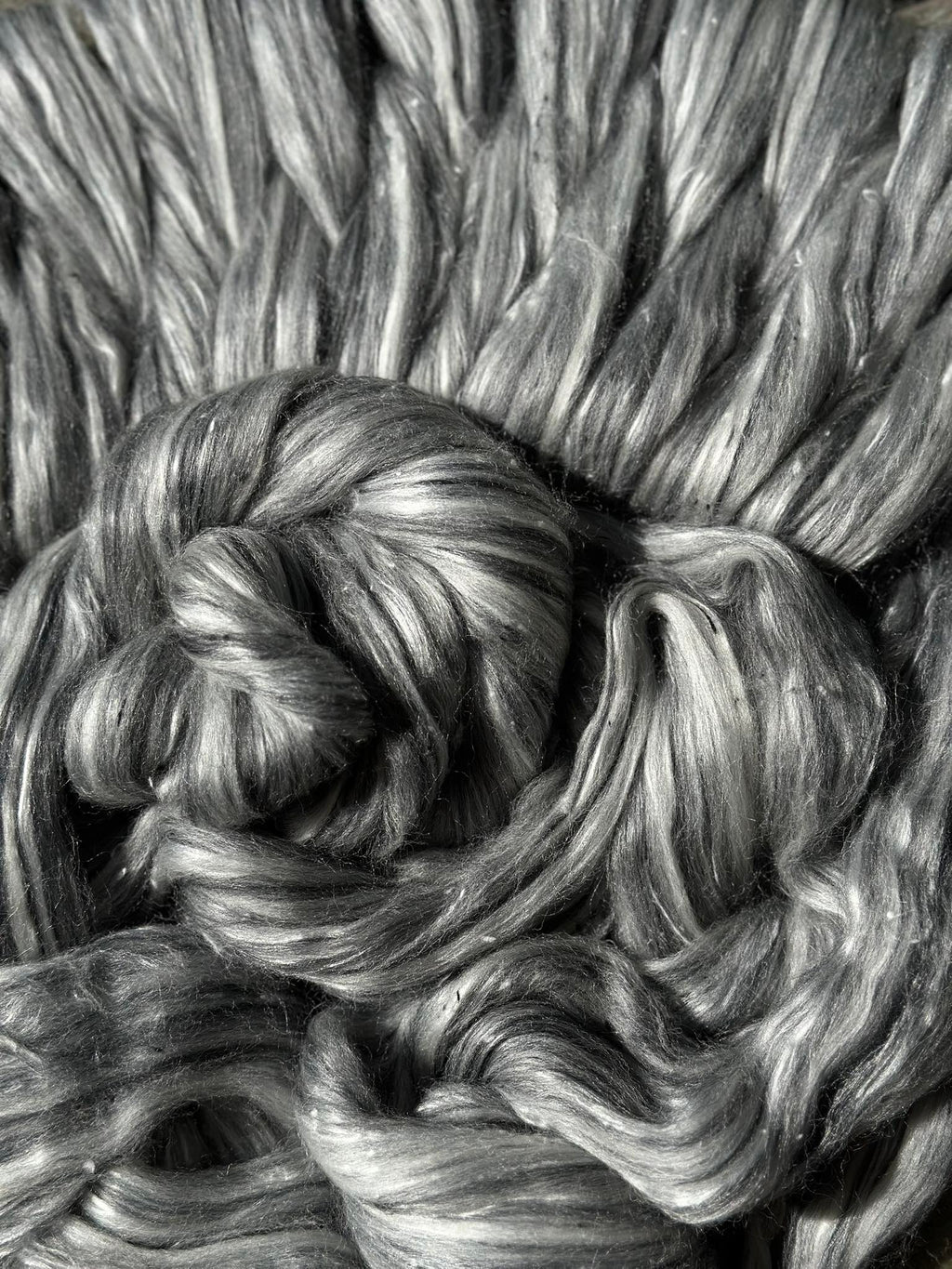 LAST NIGHT OF 2025 - 37.5% MERINO WOOL / 25% WOOL &amp; VISCOSE NEPP BLEND / 12.5% BAMBOO / 12.5% BLUE FACED LEICESTER WOOL / 12.5% TENCEL - 4 ounce pack - sold by Carissa