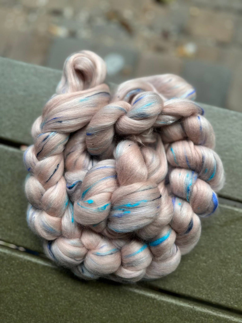 CRASH - 18 micron merino/tencel blend - 4 ounce pack - sold by Carissa