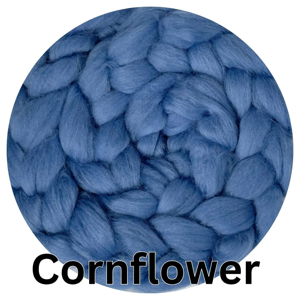 Blue Faced Leicester CORNFLOWER - ONE POUND   *** Please give up to 3 weeks for delivery***