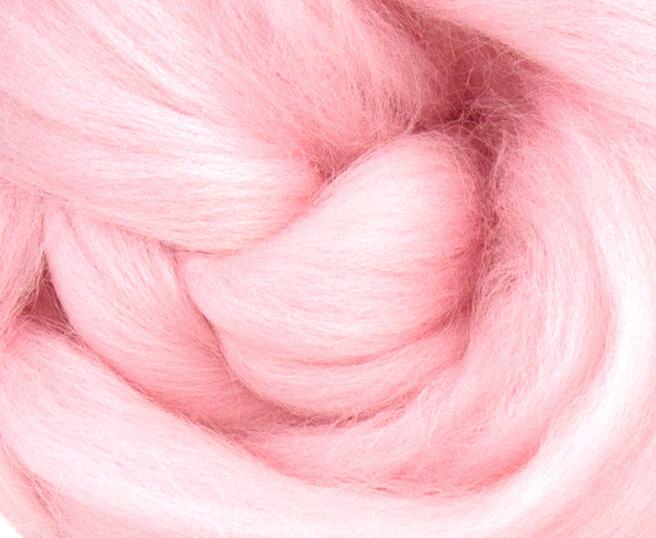 Corriedale Combed Top CANDY FLOSS - 1 Ounce- Sold by Jessica