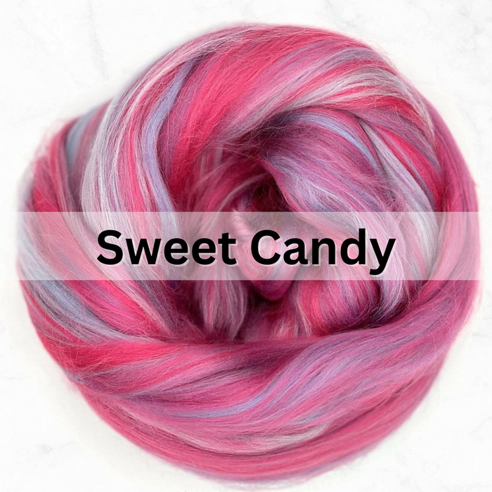 In Stock - 100% bamboo rayon milled blend SWEET CANDY - One Ounce - J