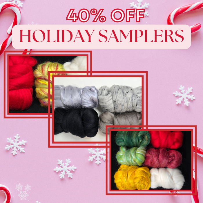 Three Holiday Sampler Options!  40% OFF - In Stock - J