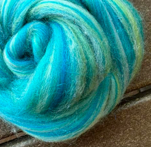 I SEA YOU - 85% 23 micron Merino - 15% glitter ONE POUND group order -**please give up to 3 weeks for delivery**