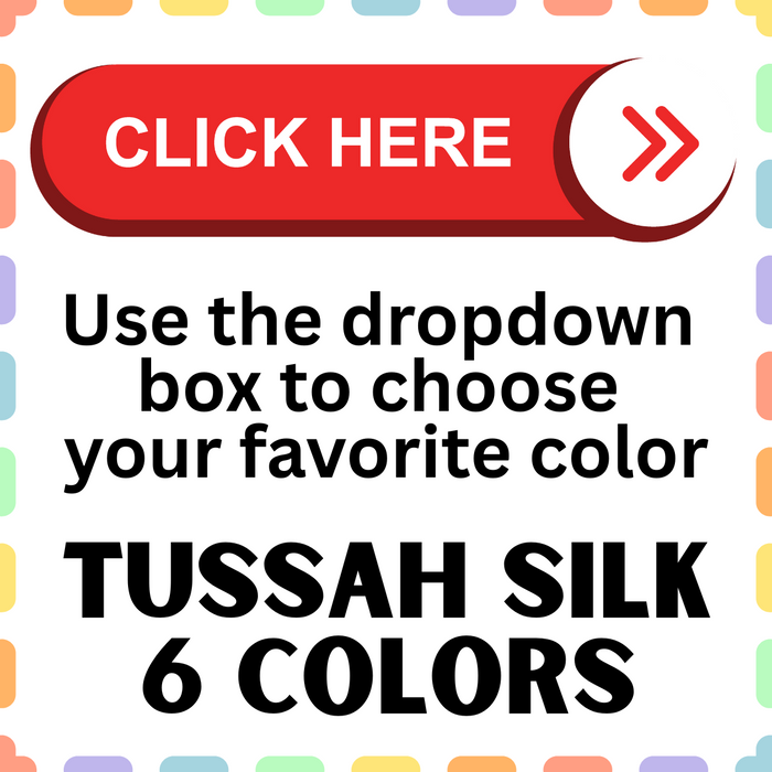 Dyed Tussah Silk Combed Top - One Pound Group Presale