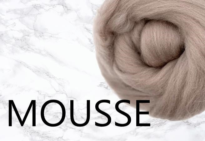 Superwash 23 micron Merino MOUSSE - 1 pound pre-sale