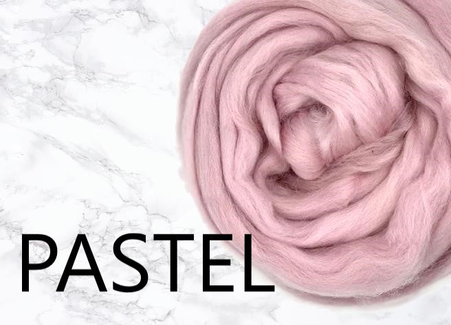 Superwash 23 micron Merino PASTEL - 1 pound pre-sale