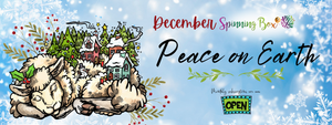 PEACE ON EARTH SPINNING BOX® single box DECEMBER 2024