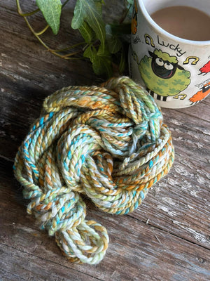 SUNDOWN  ON THE BEACH Merino, Pineapple and Mulberry Silk Blend Top - 1 pound - group pre-order
