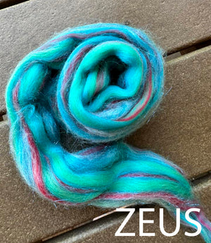 ZEUS - 85% 23 micron Merino - 15% glitter ONE POUND group order -**please give up to 3 weeks for delivery**