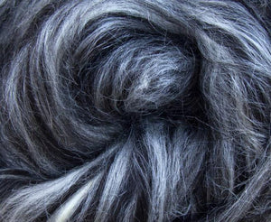 FALL SALE! Black Baby Alpaca & Bleached Tussah Silk Blend - FOUR OUNCE PACK - Sold by Jessica