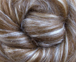 FALL SALE! Light Brown Baby Alpaca & Bleached Tussah Silk Blend - FOUR OUNCE PACK - Sold by Jessica