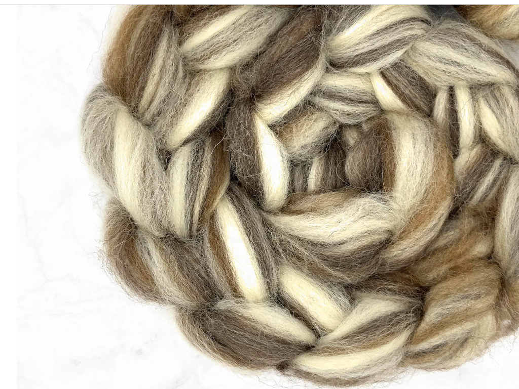 NEW BLEND! AU NATURAL - BFL/shetland/Manx Loaghtan - 35% off 4-ounce introductory try it now pack