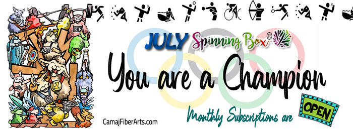 YOU ARE A CHAMPION SPINNING BOX® single box JULY 2024