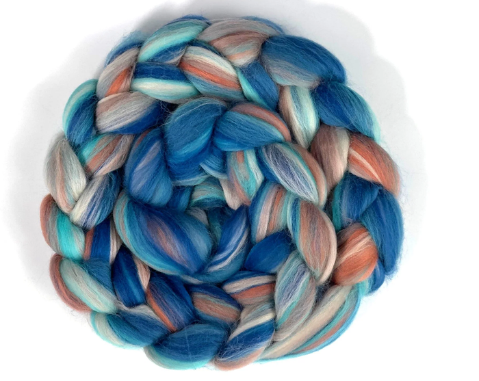NEW BLEND ALERT! Seashore 100% 23 micron Merino blend - 4 ounce  pre-order - please give up to 3 weeks for shipping